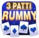 3 patti rummy logo